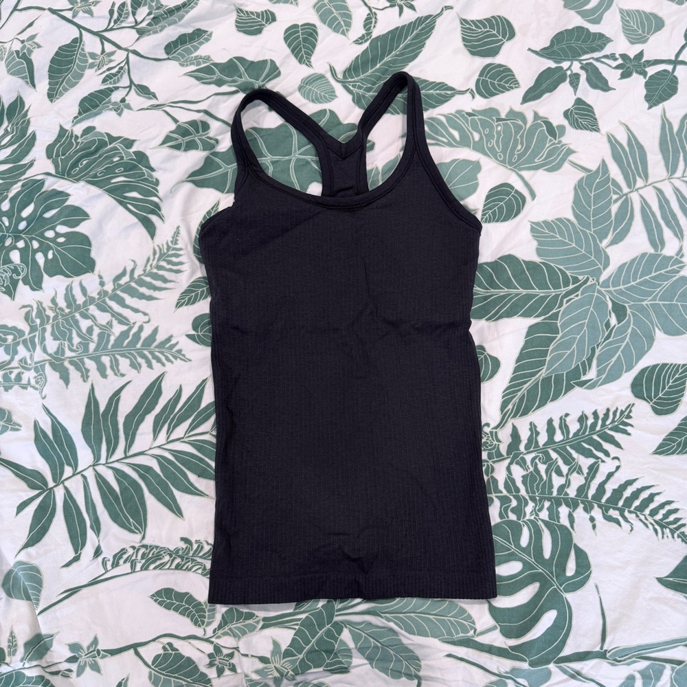 lululemon athletica Black Tank Top